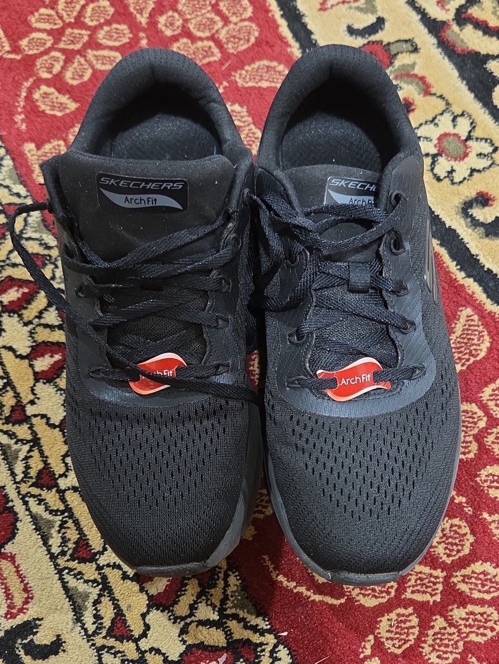 Skechers Arch Fit Men's Athletic Sneakers - Black
